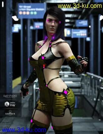 3D打印模型Sophia for Genesis 8 Female的图片