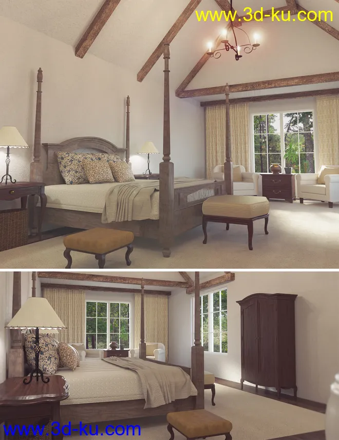 Southern Bedroom模型的图片1