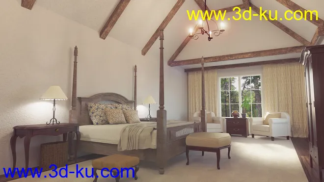 Southern Bedroom模型的图片2