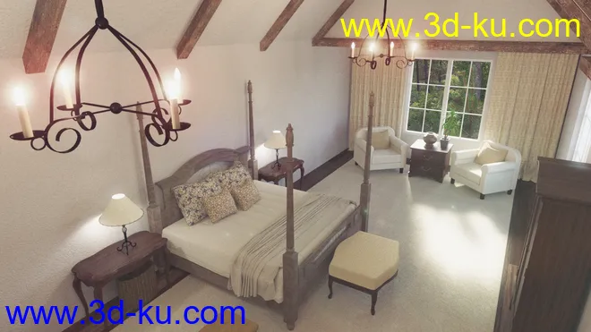 Southern Bedroom模型的图片3