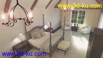 3D打印模型Southern Bedroom的图片