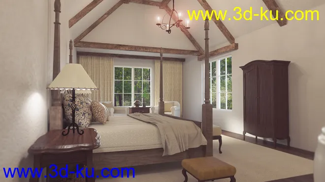 Southern Bedroom模型的图片4