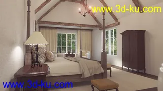 3D打印模型Southern Bedroom的图片