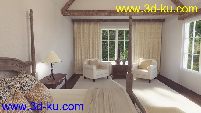 Southern Bedroom模型的图片5