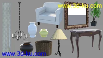 3D打印模型Southern Bedroom的图片