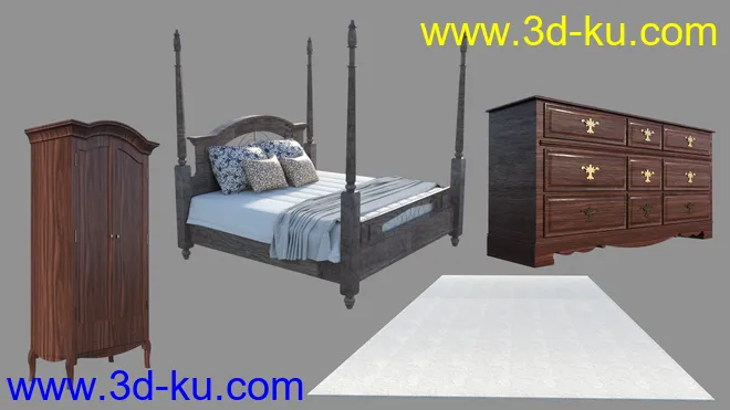 Southern Bedroom模型的图片9