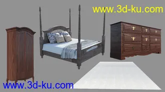 3D打印模型Southern Bedroom的图片