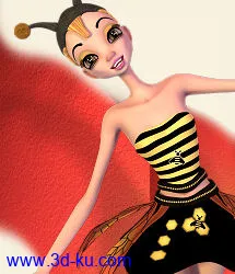 3D打印模型Star! Bee Dress的图片