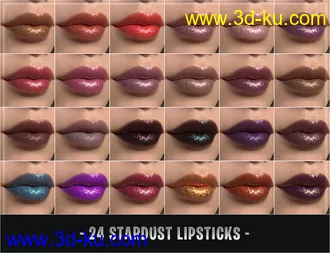 Stardust Glitter Makeup Merchant Resource Bundle模型的图片4