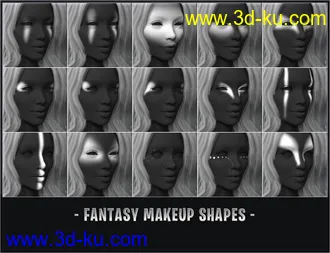 Stardust Glitter Makeup Merchant Resource Bundle模型的图片13