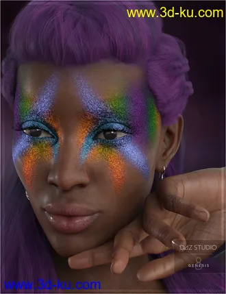 Stardust Glitter Makeup Merchant Resource Bundle模型的图片16