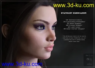3D打印模型Stardust Glitter Makeup Merchant Resource Bundle的图片