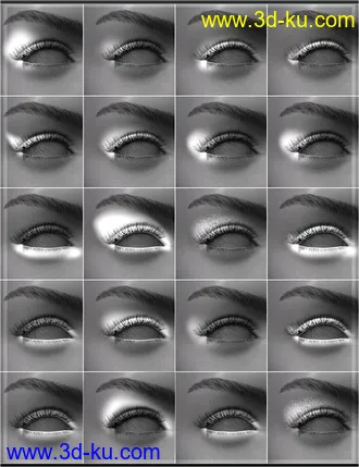 3D打印模型Stardust Glitter Makeup Merchant Resource Bundle的图片