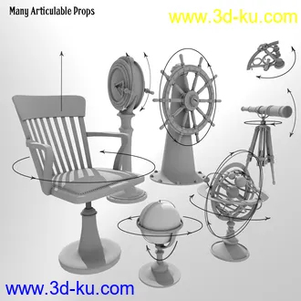 3D打印模型Steampunk Airship Cabin的图片