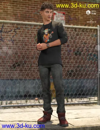 3D打印模型Street Style Outfit Textures 2的图片