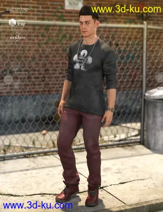 3D打印模型Street Style Outfit Textures 2的图片