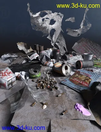 Street Trash Collection模型的图片1