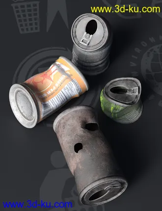 3D打印模型Street Trash Collection的图片