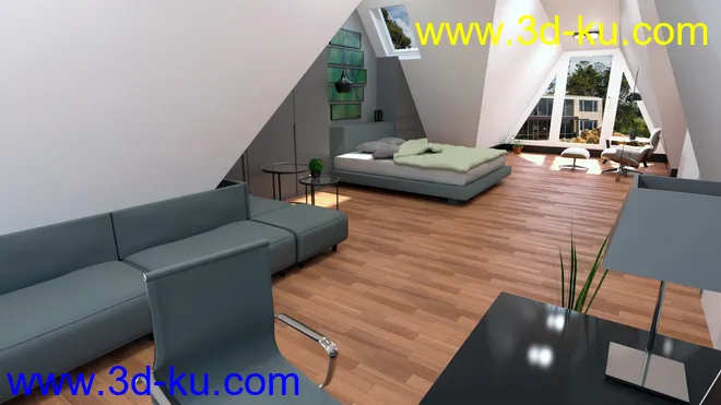 Stylish Attic模型的图片5