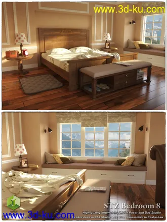 3D打印模型STZ Bedroom 8的图片