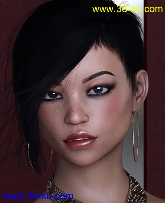 3D打印模型SublimelyVexed Kaelani Genesis 8 Female的图片