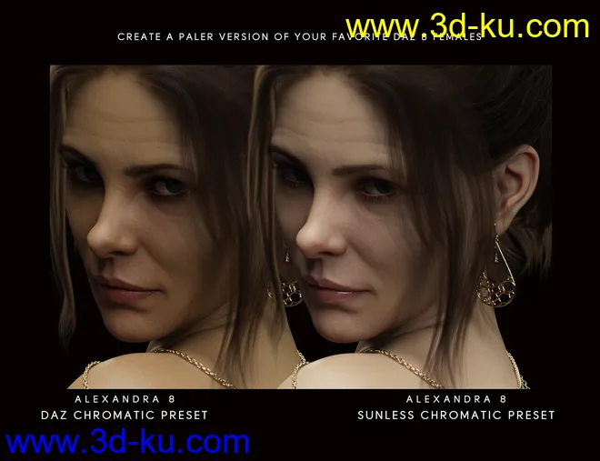 Sunless for Genesis 8 Female(s)模型的图片2