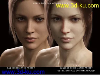3D打印模型Sunless for Genesis 8 Female(s)的图片