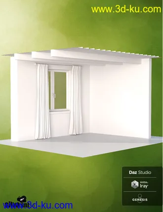 3D打印模型Sunlit Breakfast Nook的图片