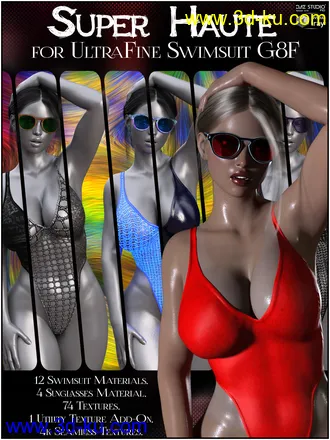 3D打印模型Super Haute for UltraFine Swimsuit G8F的图片