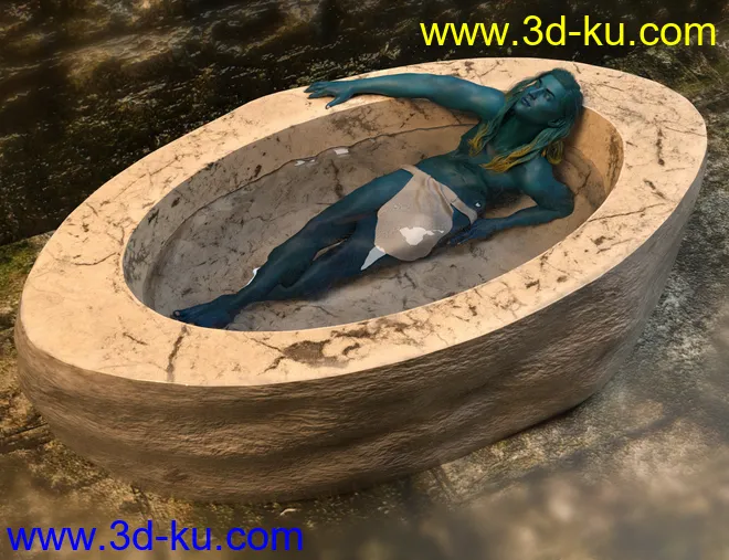 SY Rigged Water Iray 4模型的图片6