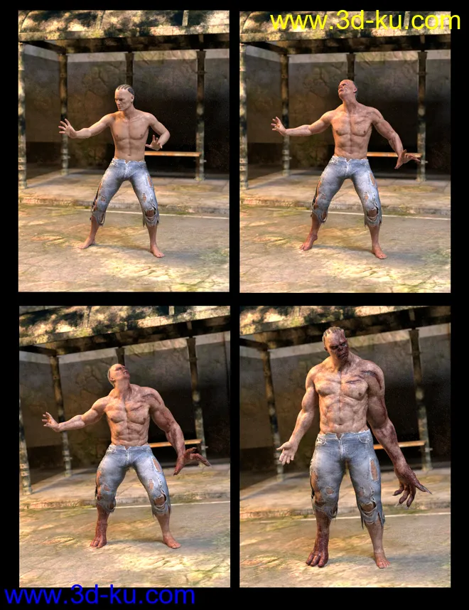 SY Skin Transform for Genesis 8模型的图片2