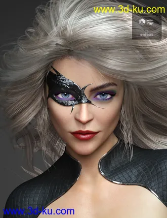 3D打印模型Sylvian HD for Genesis 8 Female的图片
