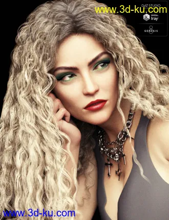 3D打印模型Sylvian HD for Genesis 8 Female的图片