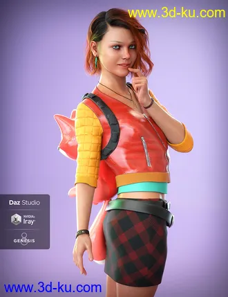 3D打印模型Teen Jane 8的图片