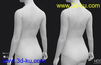 3D打印模型Teen Jane 8 HD Add-On的图片