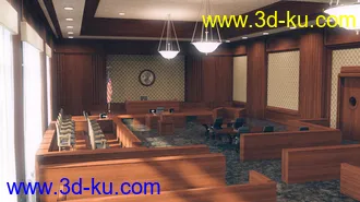 3D打印模型The Courthouse的图片