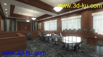 3D打印模型The Courthouse的图片