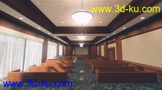 3D打印模型The Courthouse的图片