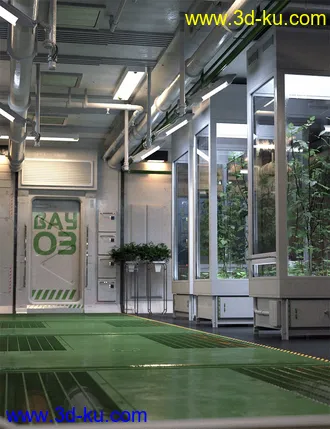 3D打印模型The Green Room的图片