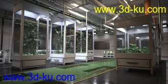 3D打印模型The Green Room的图片