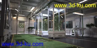 3D打印模型The Green Room的图片