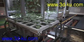 3D打印模型The Green Room的图片