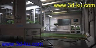 3D打印模型The Green Room的图片