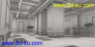 3D打印模型The Green Room的图片