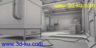 3D打印模型The Green Room的图片