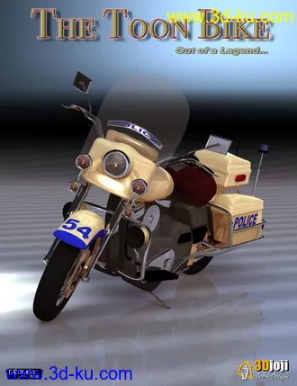 3D打印模型The Toon Bike的图片