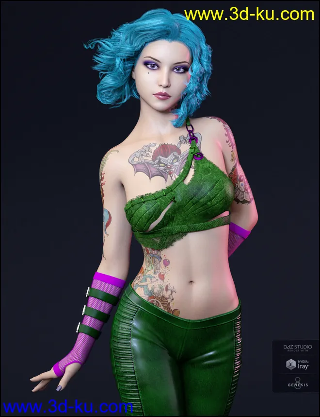 Tirah for Genesis 8 Female模型的图片1