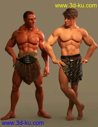 3D打印模型Toon Hero for Genesis 8 Male的图片