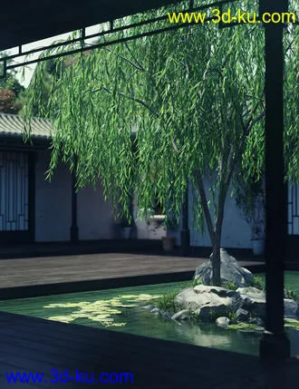 3D打印模型Tranquility Gardens的图片