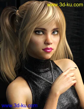 3D打印模型Tuesday HD for Genesis 3 and 8 Female的图片